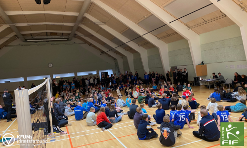 KFUM Forbundsmesterskaber i kids og teen volley i Hjerm